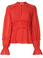 Tory Burch Stella Top - Yellow & Orange