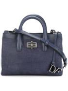 Diane Von Furstenberg Mini 'viviana' Tote, Women's, Blue