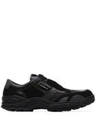 Rombaut Black Boccaccio Vegan Leather And Suede Low-top Sneakers