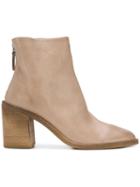 Marsèll Zipped High Ankle Boots - Neutrals
