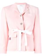 Thom Browne Fitted Blazer - Pink & Purple