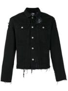 Misbhv Desire Denim Jacket, Men's, Size: Large, Black, Cotton