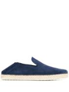 Tod's Weave Detail Loafersa - Blue