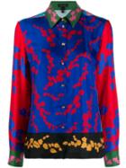 Escada Floral Print Shirt - Blue