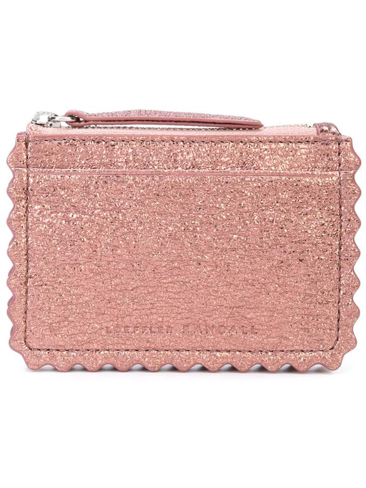 Loeffler Randall Nina Card Wallet - Pink & Purple
