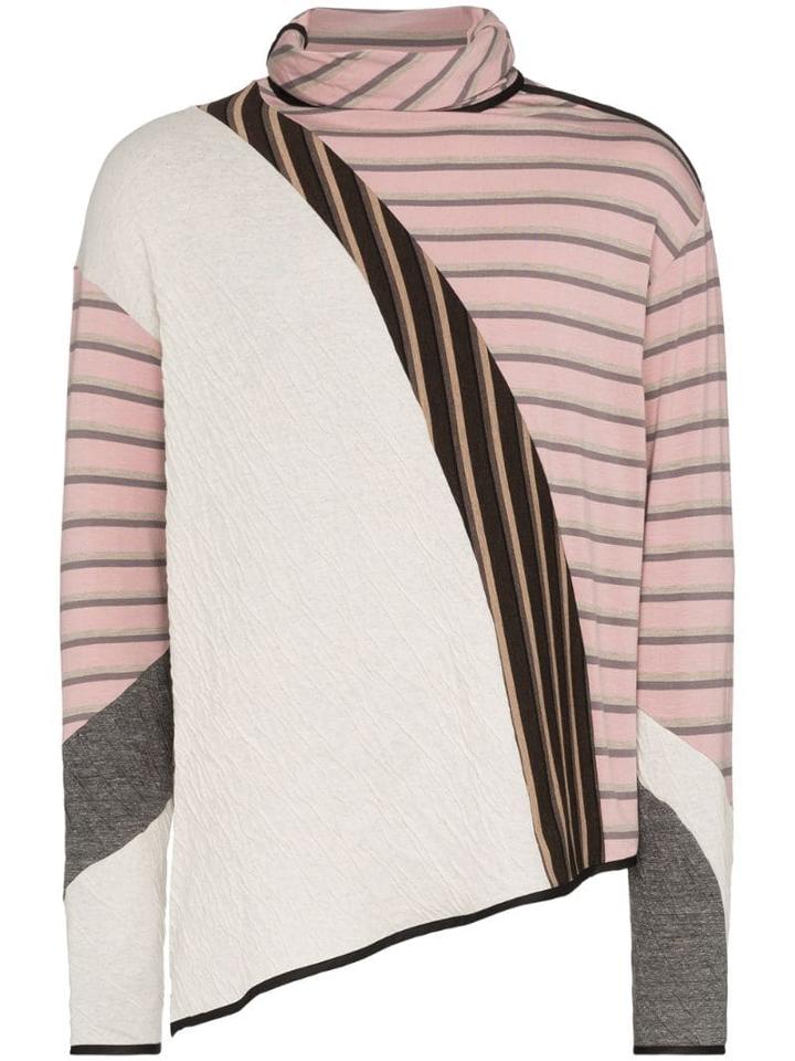 Kiko Kostadinov Rex Striped Jumper - Pink