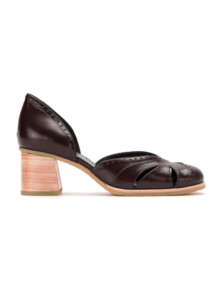 Sarah Chofakian Panelled Pumps - Red