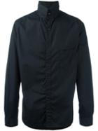 Yohji Yamamoto High Neck Shirt, Men's, Size: 4, Black, Cotton