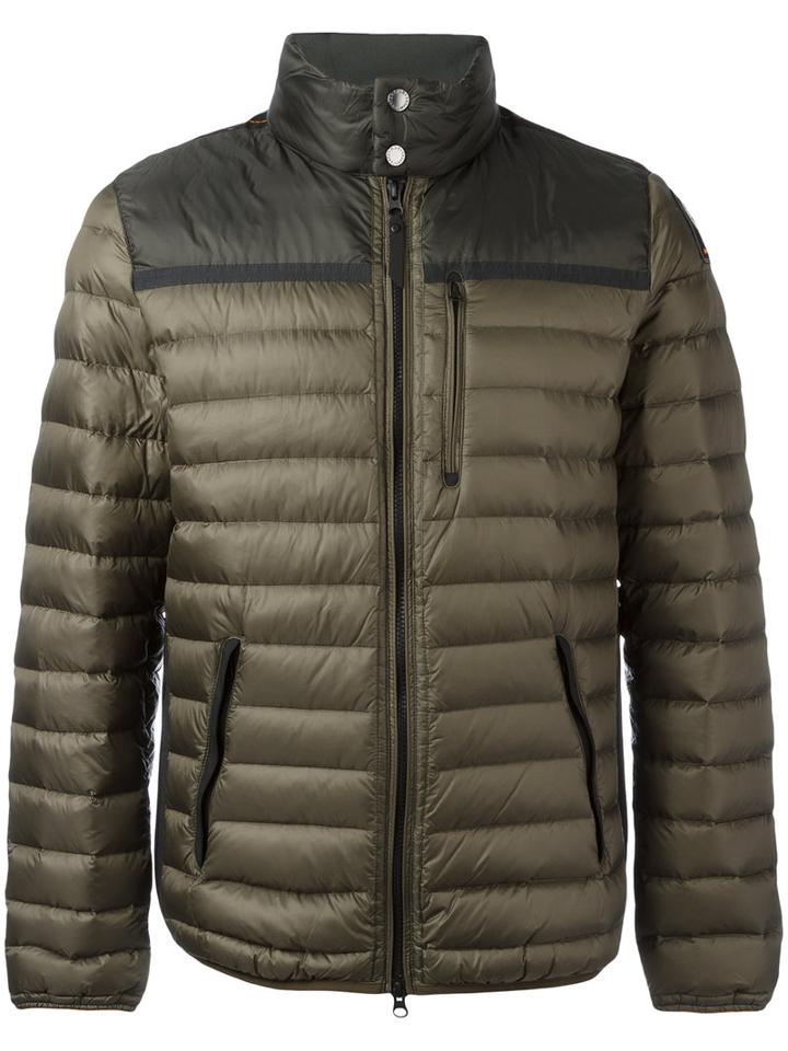 Parajumpers Quilted Jacket, Men's, Size: Medium, Green, Polyamide/polyester/feather Down