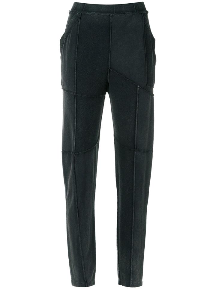 Mara Mac Panelled Trousers - Black