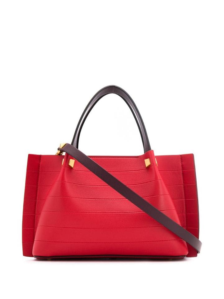 Valentino Valentino Garavani Vchain Tote Bag - Red
