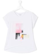 Dkny Kids - Teen Printed T-shirt - Kids - Spandex/elastane/viscose - 16 Yrs, White