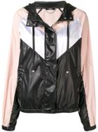 Liu Jo Drawstring Colour-block Jacket - Black