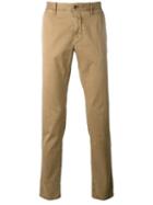 Incotex - Classic Chinos - Men - Cotton/spandex/elastane - 36, Nude/neutrals, Cotton/spandex/elastane