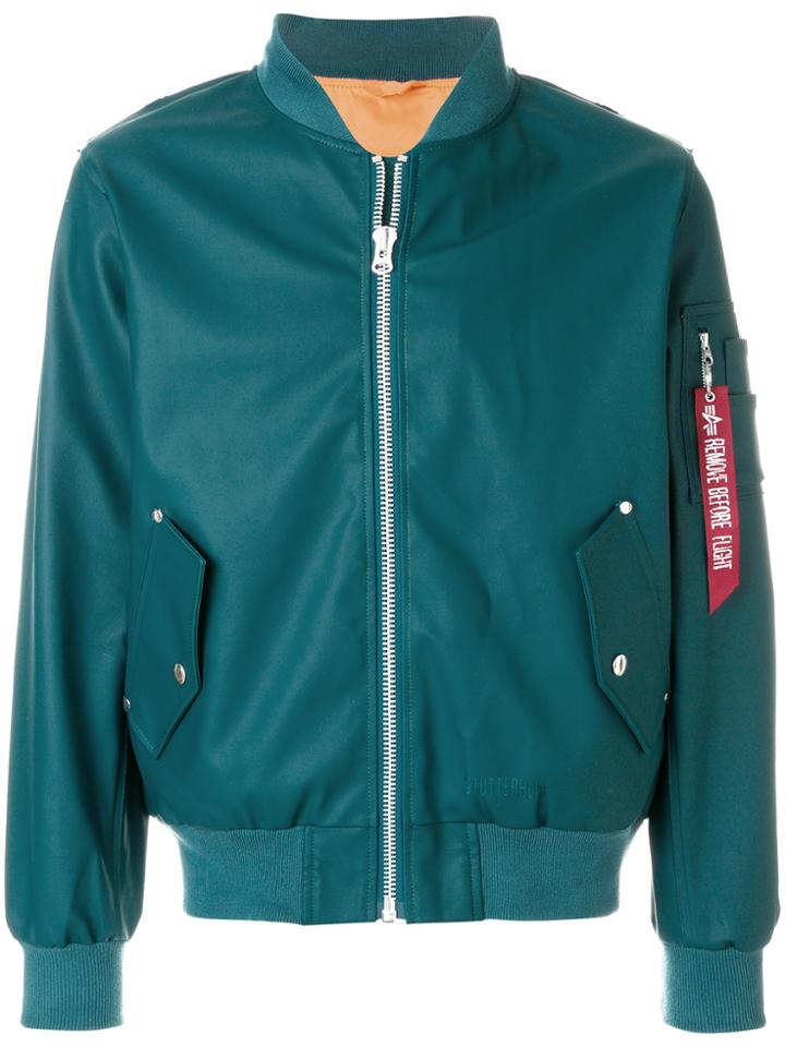 Stutterheim Bomber Jacket - Blue