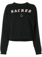 All Saints Sacred Heart Print Sweatshirt - Black