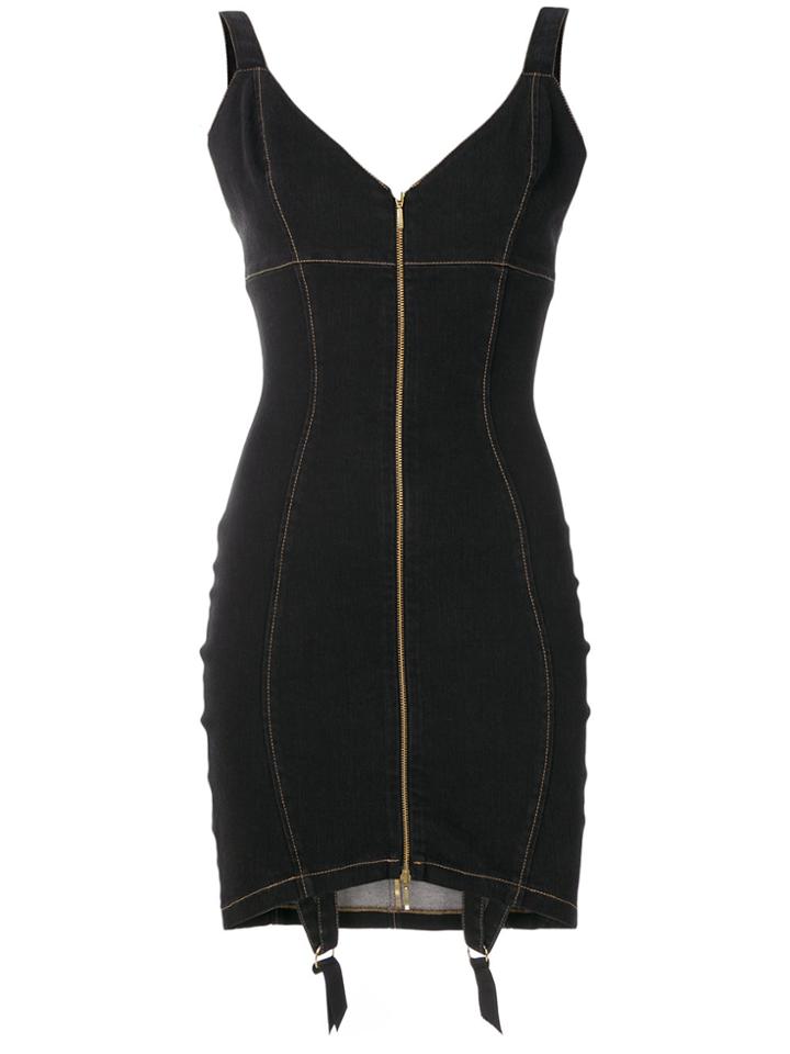 Murmur Denim Candy Dress - Black