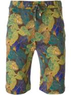 Etro Floral Print Track Shorts