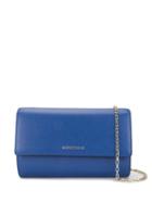 Emporio Armani Logo Stamp Purse - Blue