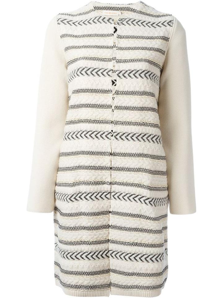 Tory Burch Striped Coat