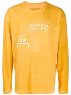 A-cold-wall* Long-sleeved 'national Gallery' T-shirt - Yellow
