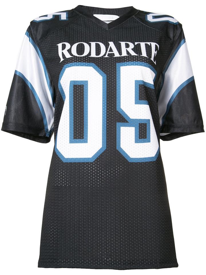 Rodarte - Rodarte T-shirt - Women - Polyester - M, Black, Polyester