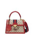 Gucci Queen Margaret Gg Small Top Handle Bag - Neutrals