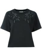 See By Chloé - Eyelet Detail Top - Women - Cotton/polyester - Xs, Black, Cotton/polyester
