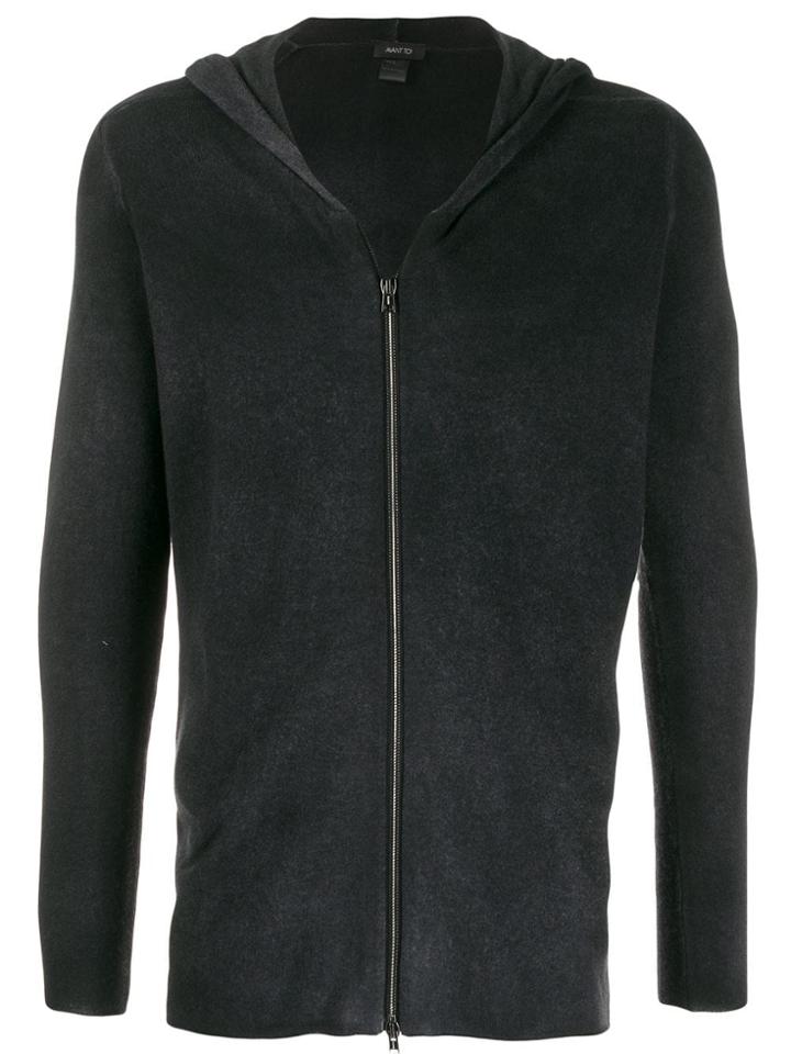 Avant Toi Hooded Sweatshirt - Black