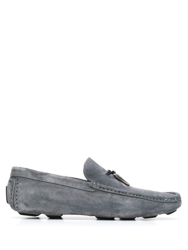 Giuseppe Zanotti Shark Tooth Loafers - Grey