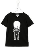 Karl Lagerfeld Kids Team Karl T-shirt, Boy's, Size: 8 Yrs, Black