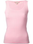 Michael Kors Scoop Neck Tank Top, Women's, Size: Small, Pink/purple, Cashmere
