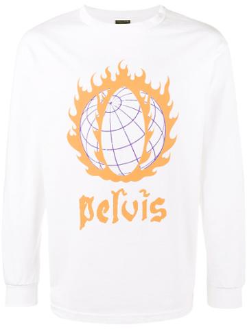 Pelvis - Global Meltdown T-shirt - Men - Cotton - M, White, Cotton