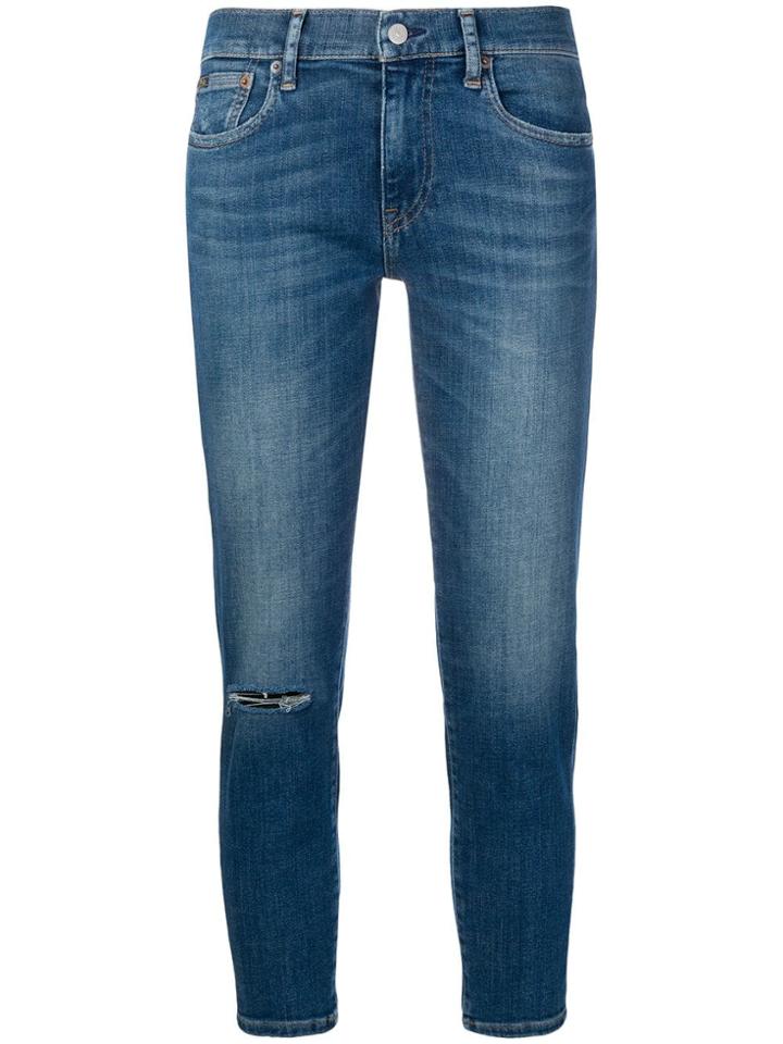Polo Ralph Lauren Cropped Jeans - Blue