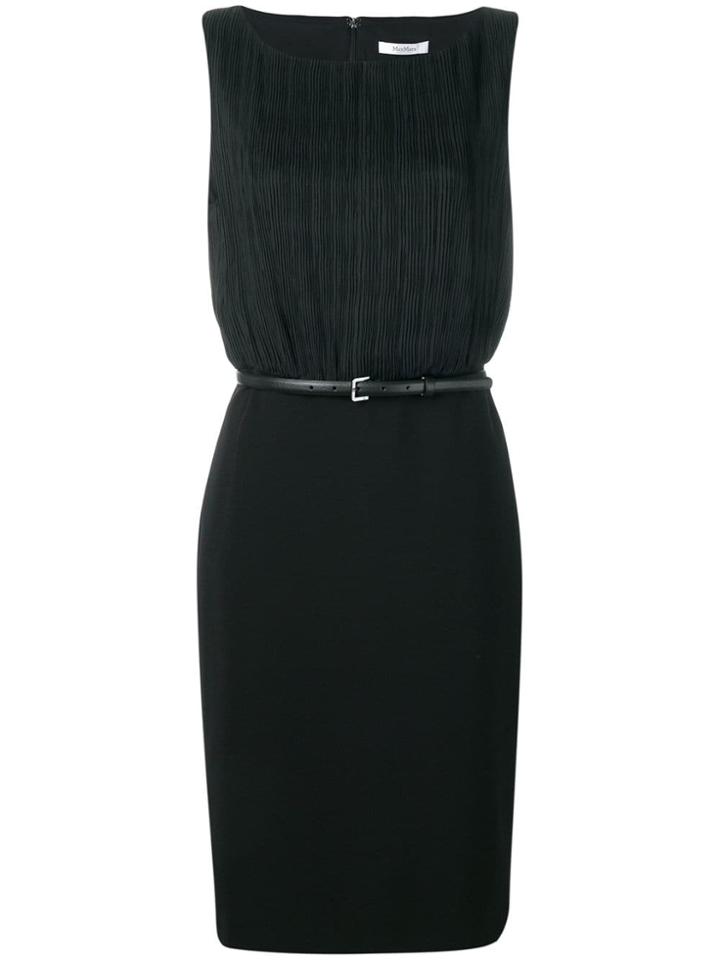 Max Mara Sleeveless Dress - Black