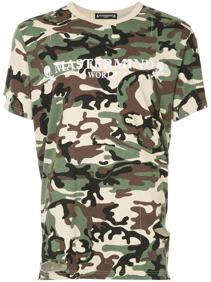 Mastermind World Military Logo T-shirt - Green