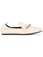 Lanvin Soft Chain Loafers - Nude & Neutrals