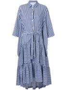 Milla Milla Striped Asymmetric Dress - Blue