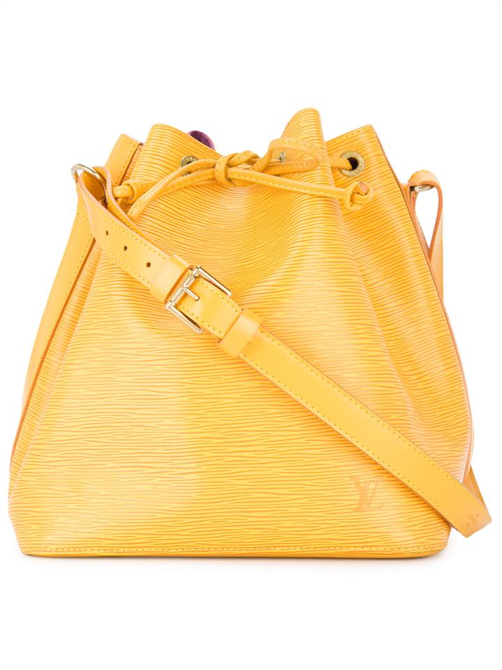 Louis Vuitton Vintage Petit Noe Drawstring Bag - Yellow & Orange