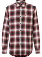 Obey Plaid Shirt, Men's, Size: Medium, Red, Cotton