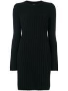 Joseph Ribbed Knit Dress - Black