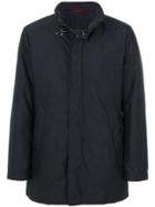 Fay Concealed Fastening Lightweight Jacket - Blue