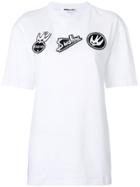 Mcq Alexander Mcqueen Swallow Badge T-shirt - White
