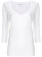 Majestic Filatures Loose Fit Knitted Top - White