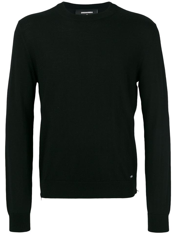 Dsquared2 Classic Crew Neck Jumper - Black