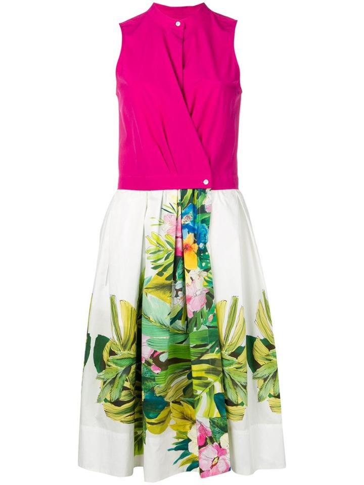 Sara Roka Jinta Floral-print Dress - Pink