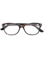 Tom Ford Eyewear - Butterfly Frame Glasses - Women - Acetate - 55, Brown, Acetate
