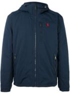 Polo Ralph Lauren Zip Up Wind Breaker, Men's, Size: Small, Blue, Polyester/nylon/feather Down