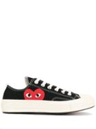 Comme Des Garçons X Converse Chuck Taylor Low Top Sneakers - Black