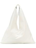 Mm6 Maison Margiela Oversized Shoulder Bag - White